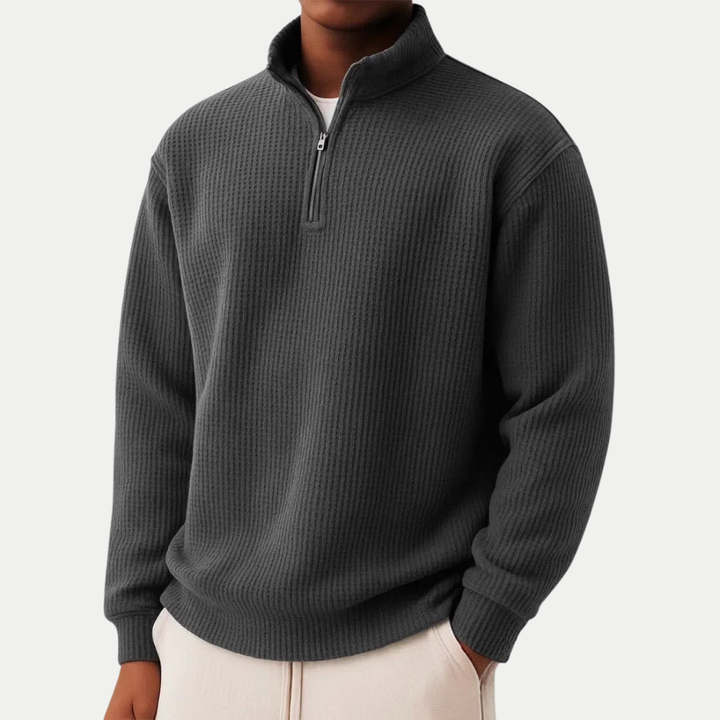 Raphy | Maglione con colletto Troyer