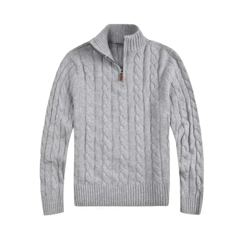 Maglione con mezza zip Verbier