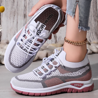 Sneakers da Donna Casual con Lacci, Leggere e Comode