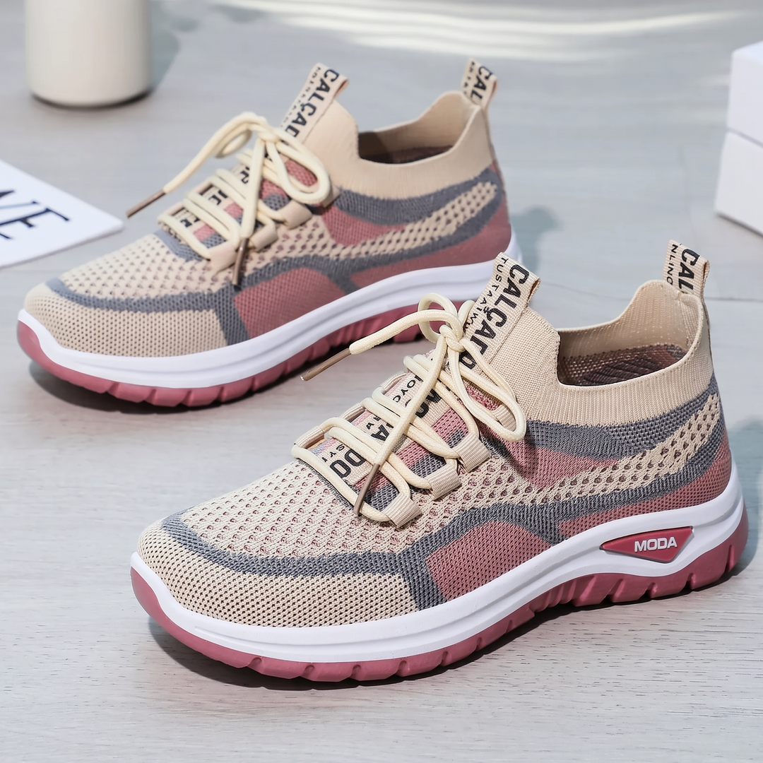 Sneakers da Donna Casual con Lacci, Leggere e Comode